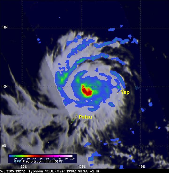 GPM Image of Noul