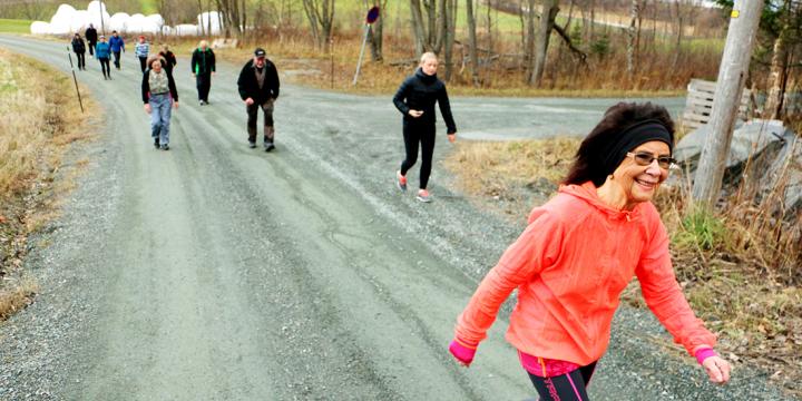 Walking a Clear Favorite for Elders Who Exercise