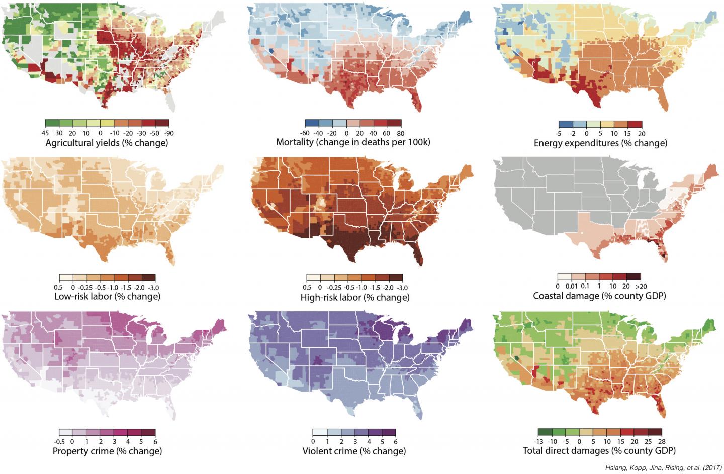 Counter climate. Hsiang et al.