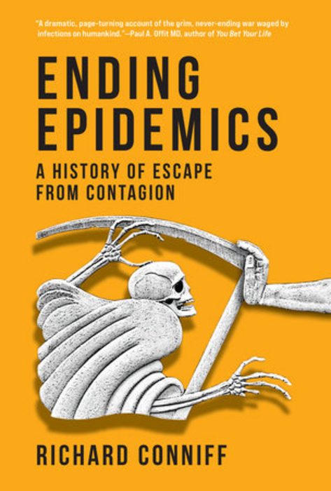 Cover art to "Ending Epidemics"