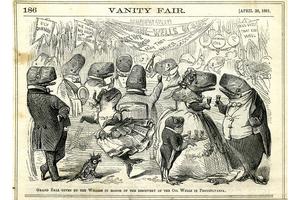 1861 Vanity Fair cartoon