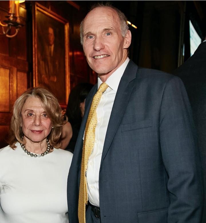 Barbara Netter and Dr. Carl June