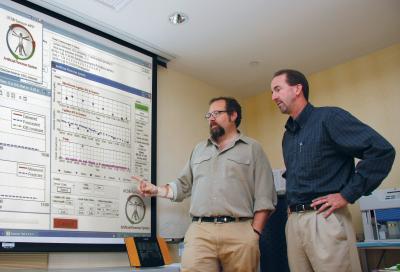 Howard Zisser, Sansum Diabetes Research Institute, and Frank Doyle, UC Santa Barbara