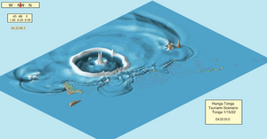 2022 Tongan volcanic explosion was largest na - Vimarsana News
