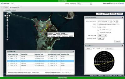 Virtual Mission Operations Center Screenshot