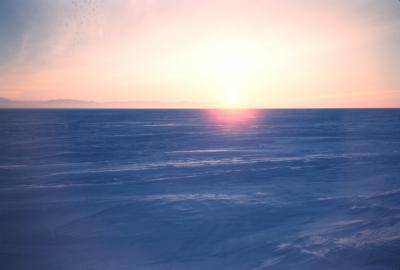 Winter Sunset in Alaska (1949)