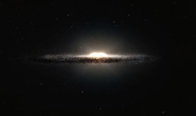 Artist's Impression of the Central Bulge of the Milky Way