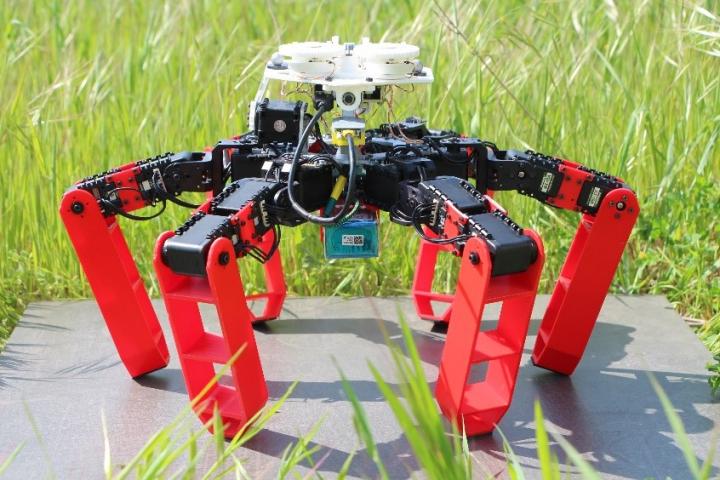 Antbot: the First Walking Robot that Moves Without GPS