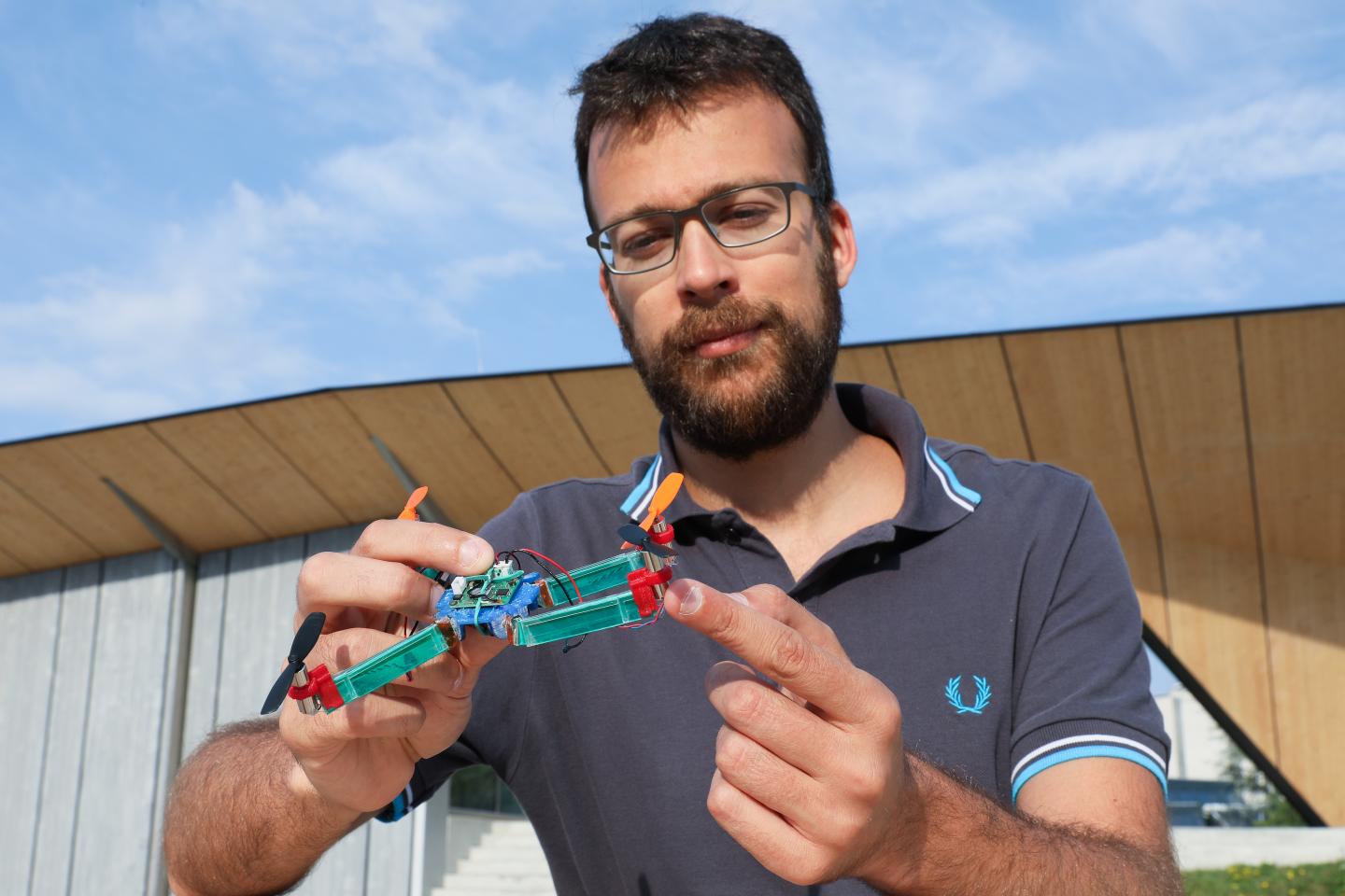 The Insect-Inspired Drone Can Deform Upon Impact