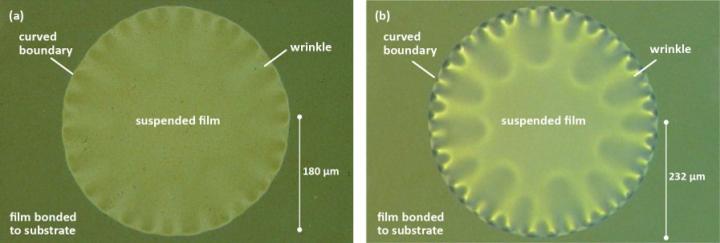 Wrinkles in Diamond Windows