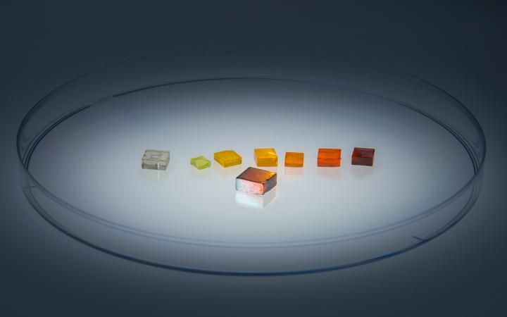 Strain-Engineered Perovskite Single Crystals