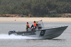 A patrol boat in the MPA network