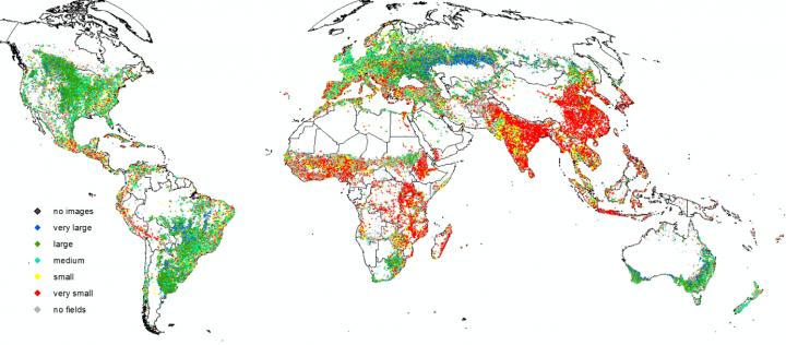 Figure 1 Global Distribution of Field Sizes