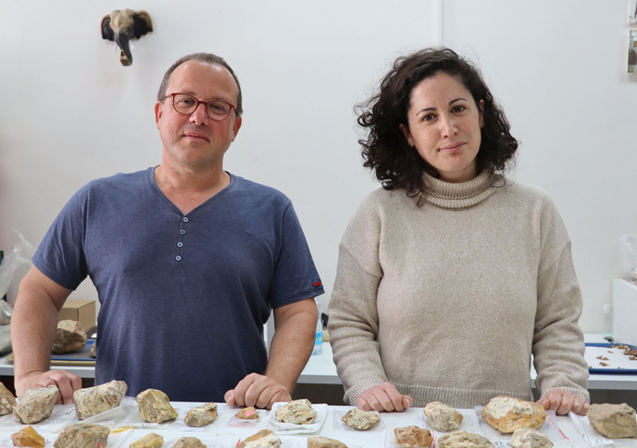 (Left to Right): Prof. Ran Barkai & Bar Efrati.