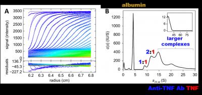 Figure 2 Representative Raw Fluorescence-Detected Analytical Ultracentrifugation Data Acquired in Hu