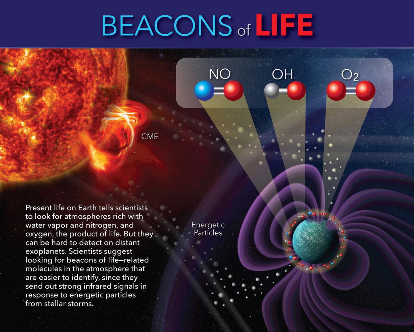 'Beacons of Life' Infographic