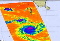 NASA's Infrared Look at Cyclone Cleo