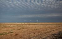A Wind-Farm in Lubbock County, Texas