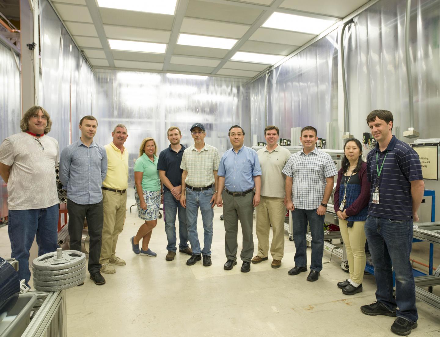 Team Assisting Zhang