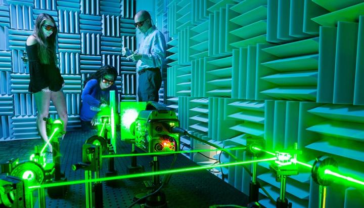 ESPI in the Anechoic Chamber at Rollins College