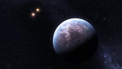 The System Gliese 667 (Artist's Impression)