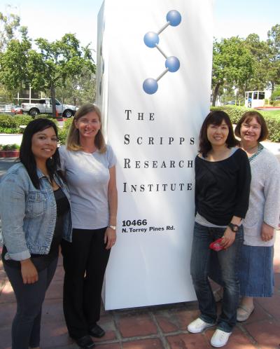 Olivia Garijo, Deborah Witherden, Megumi Watanabe, and Wendy Havran, Scripps Research Institute 