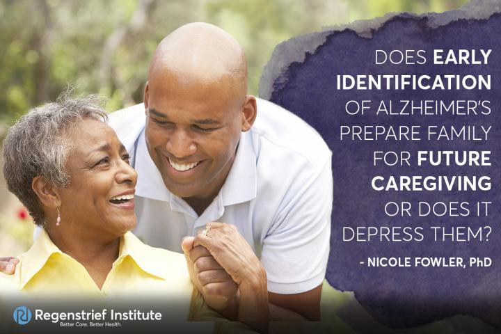 Caregiver Outcomes of Alzheimer's Disease Screening