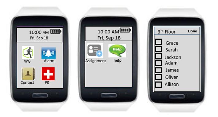 Smartwatch App for Nursing Homes