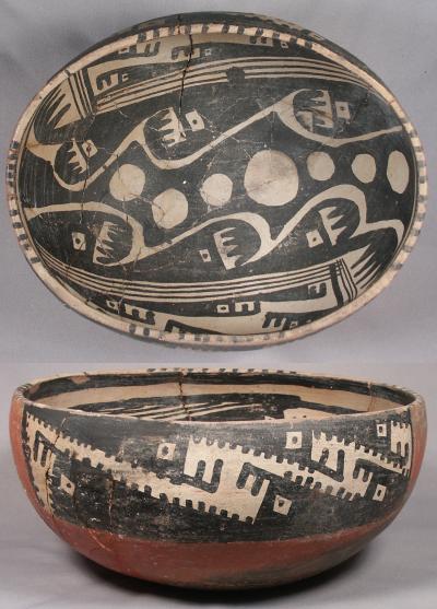 Salado Polychrome Ceramic Bowl