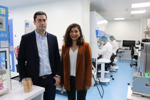 Antonio Valero Díaz and Arícia Possas, researchers of the Unversity of Cordoba