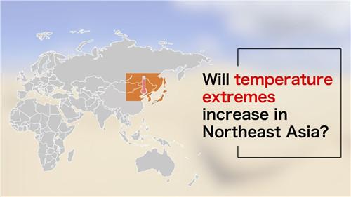 Temperature Extremes Increase in Northeast Asia