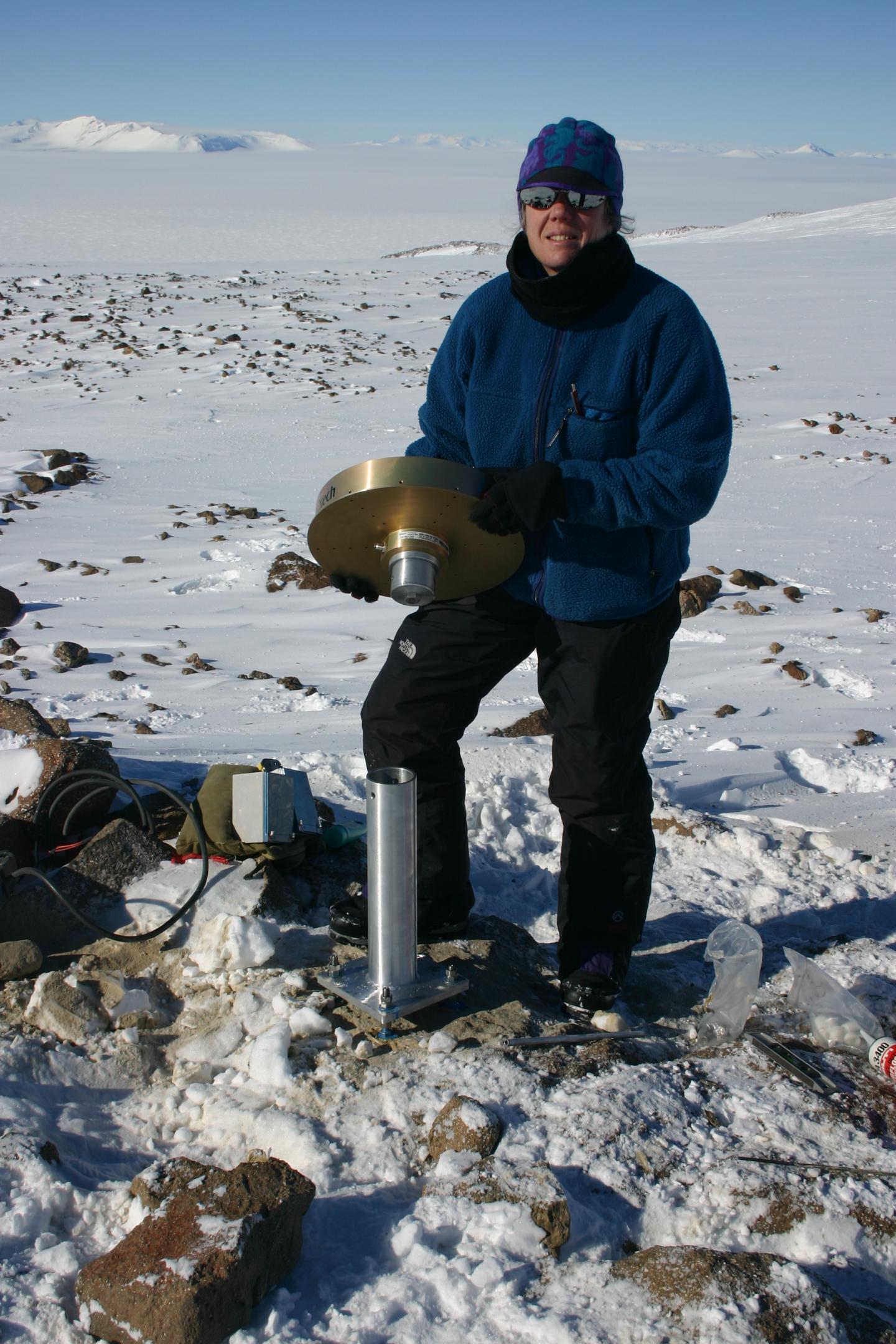 GPS Used to Discover Rise of Bedrock in Antarctica