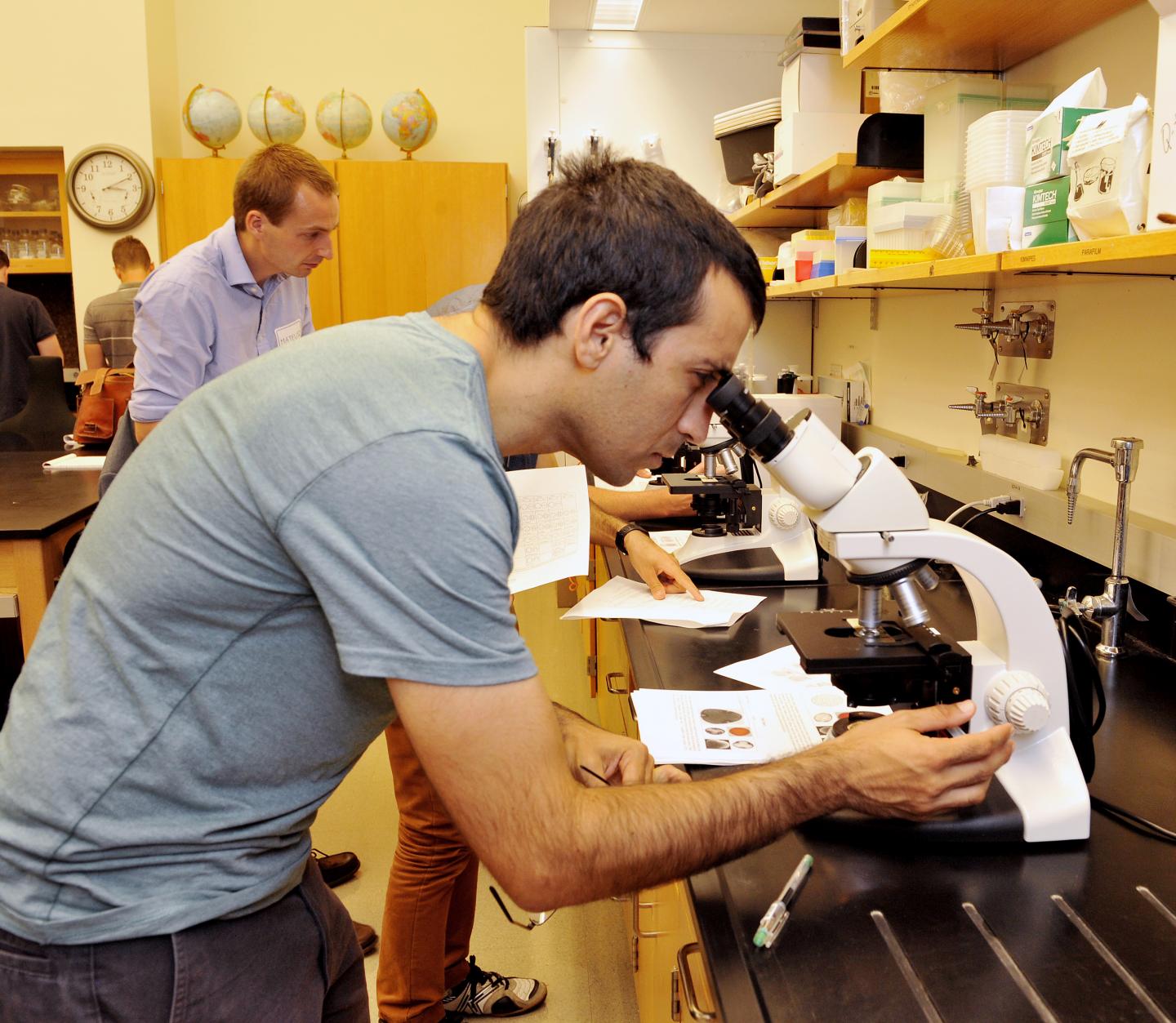 Princeton Historian Gathers Palynology Data