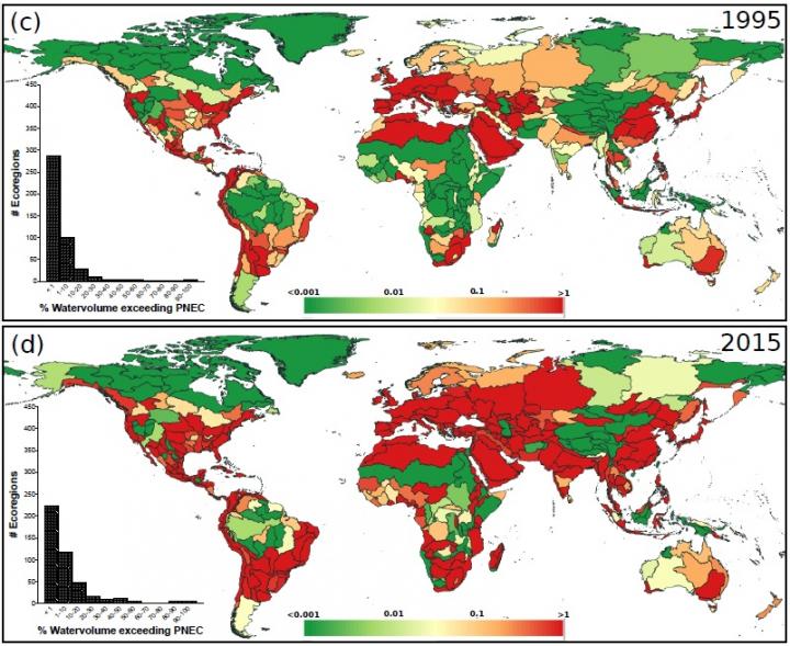 Aquatic Risks Per Ecoregion