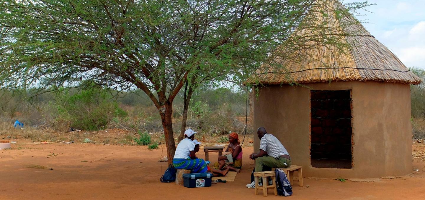 Village in Southern Mozambique