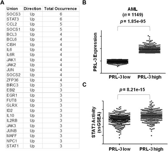 Higher STAT3 Activity
