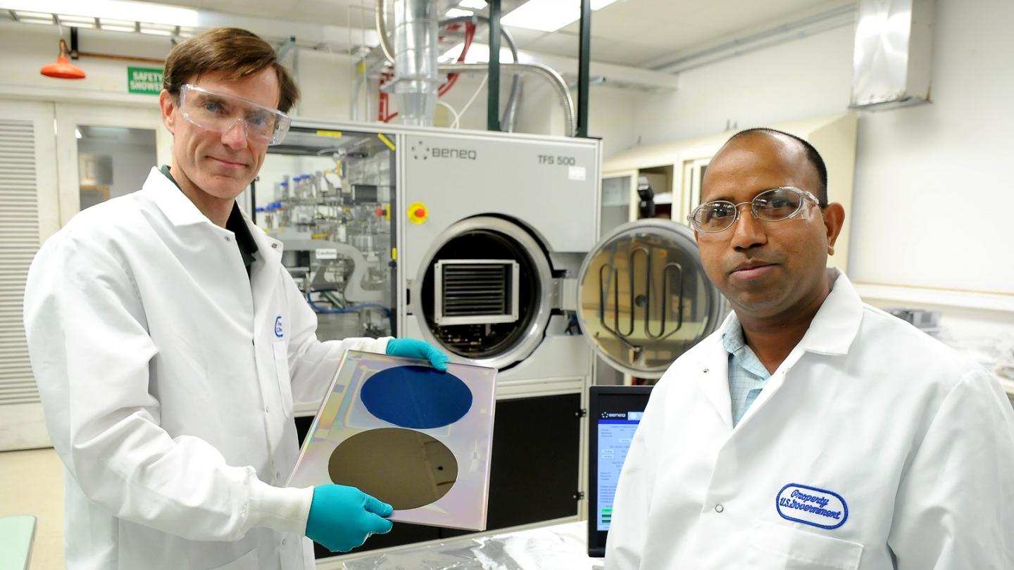 Argonne chemists Jeff Elam and Anil Mane