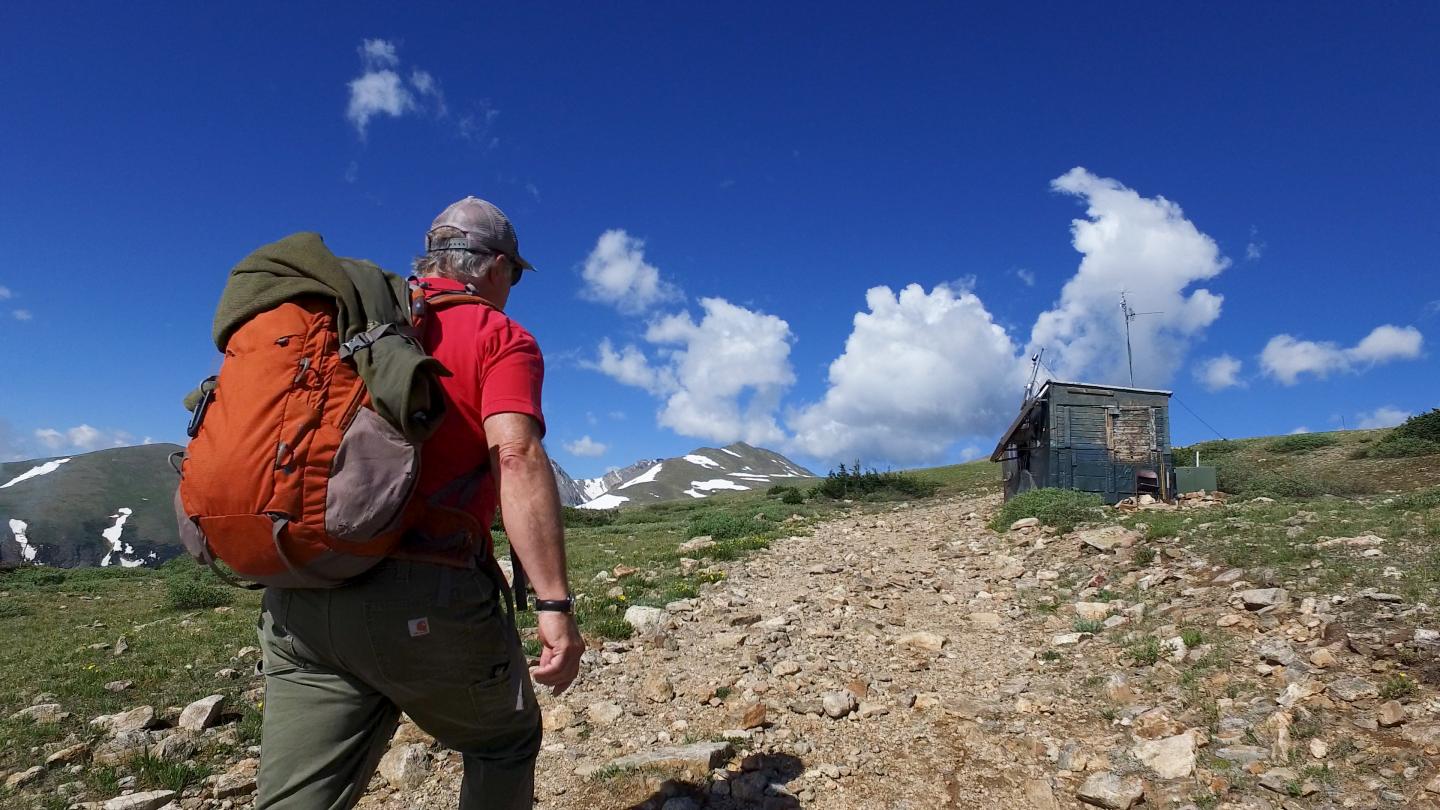 Sampling Air on the Continental Divide