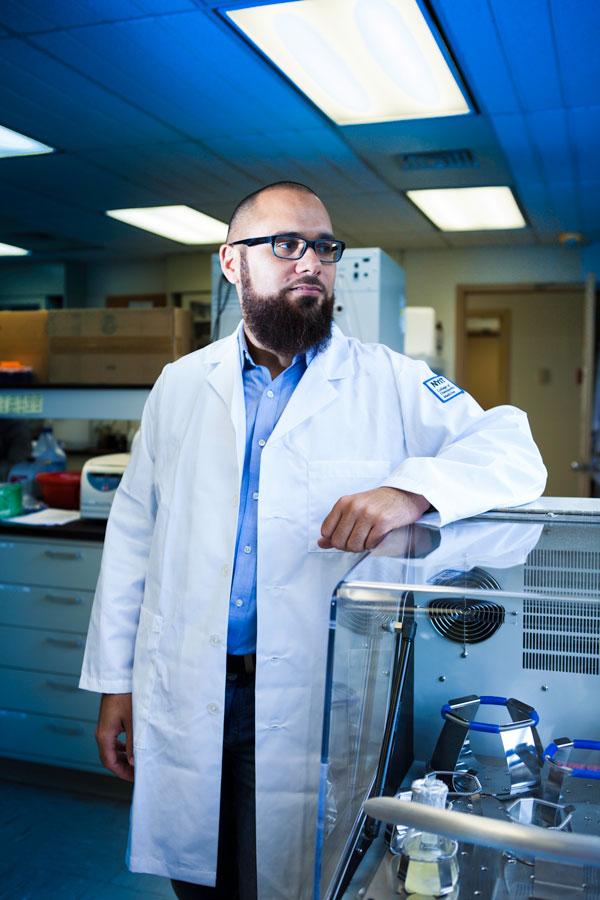 Luis Martinez, Ph.D., of New York Institute of Technology