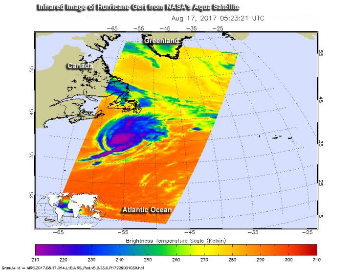 Temperature Data on Gert