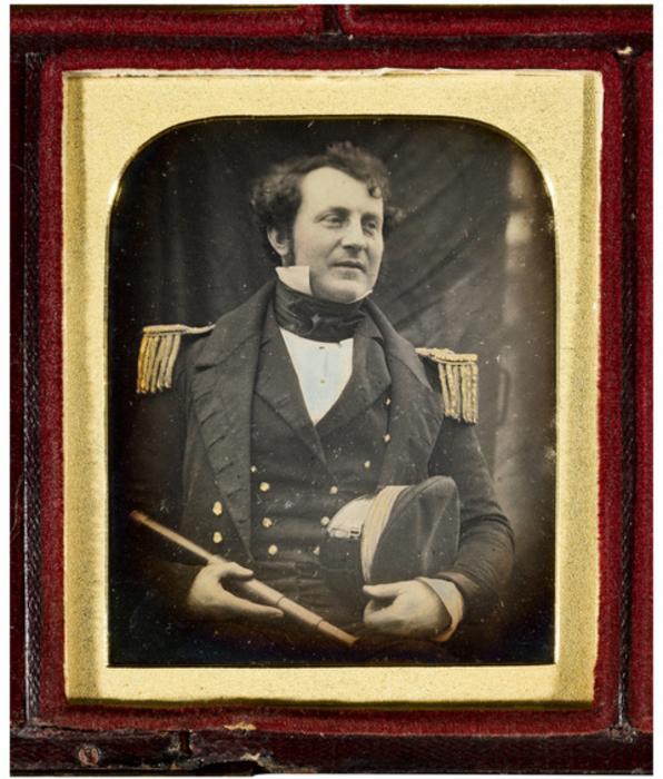 Daguerreotype of James Fitzjames