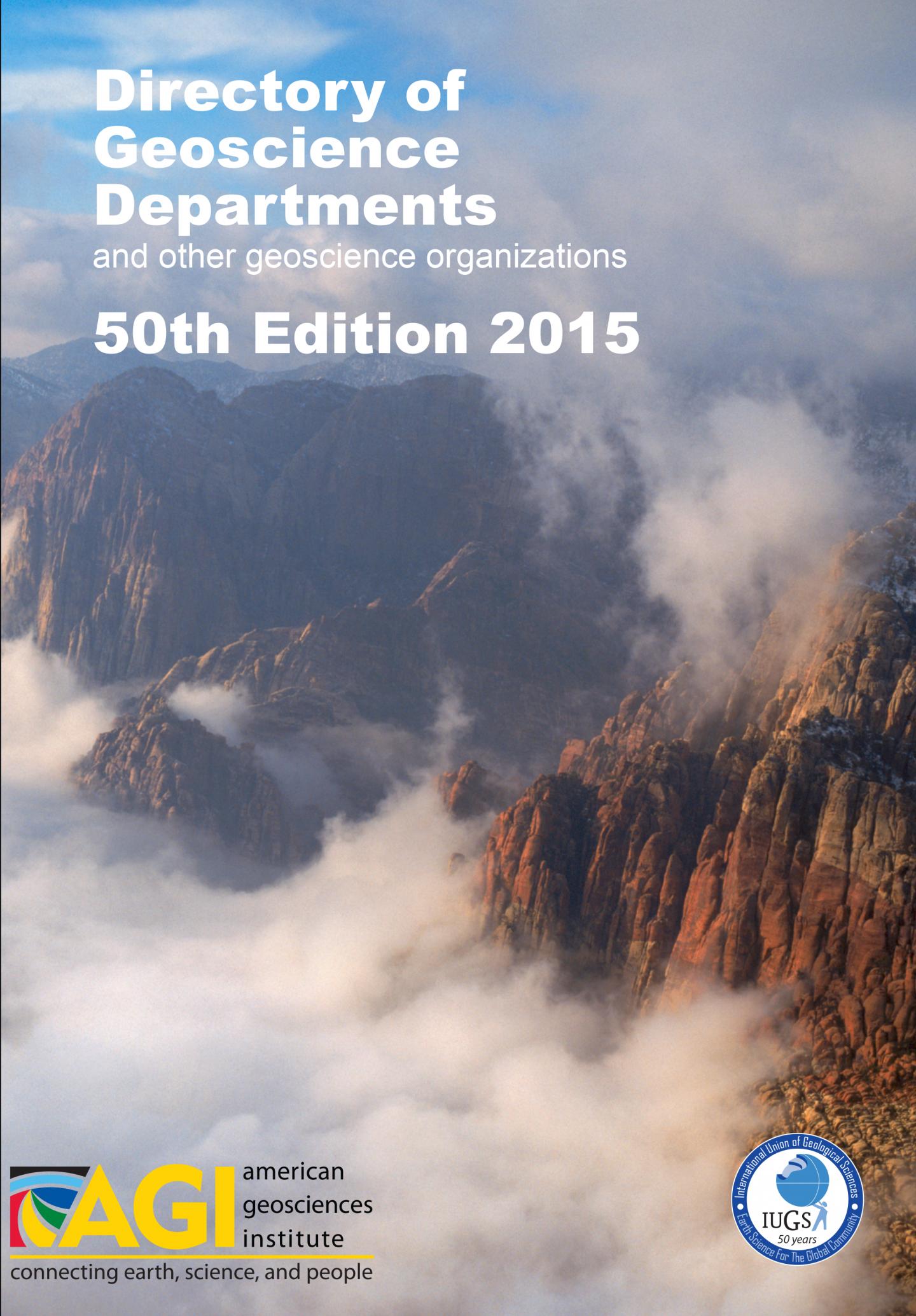 Directory of Geoscience Departments -- 50th Edition
