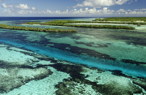 Aldabra atoll west channels