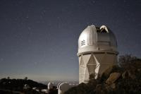 Mayall 4m Telescope in the Moonlight