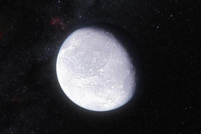 Artist’s Impression of the Dwarf Planet Eris