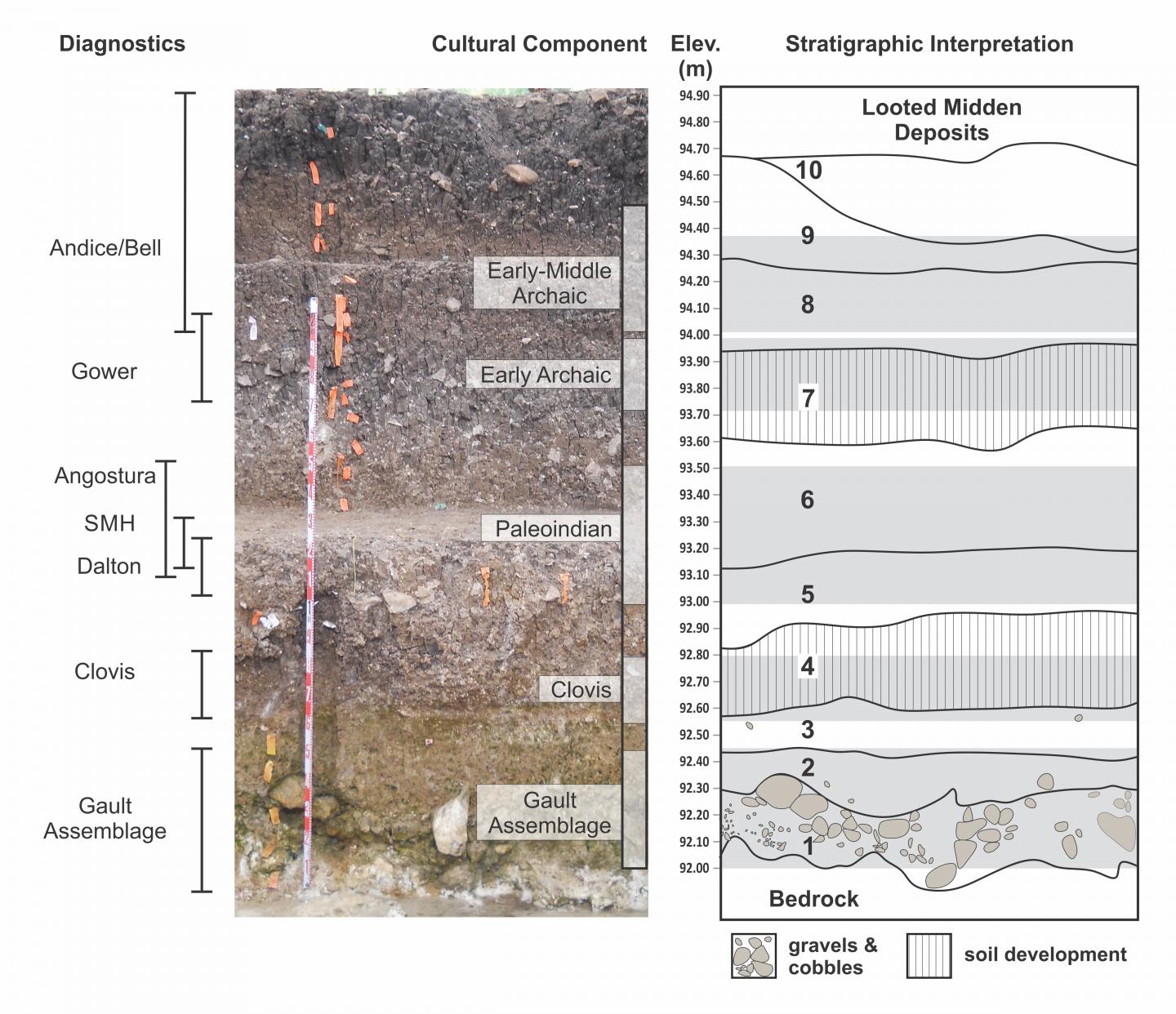 Stratigraphic Section [IMAGE] EurekAlert! Science News Releases
