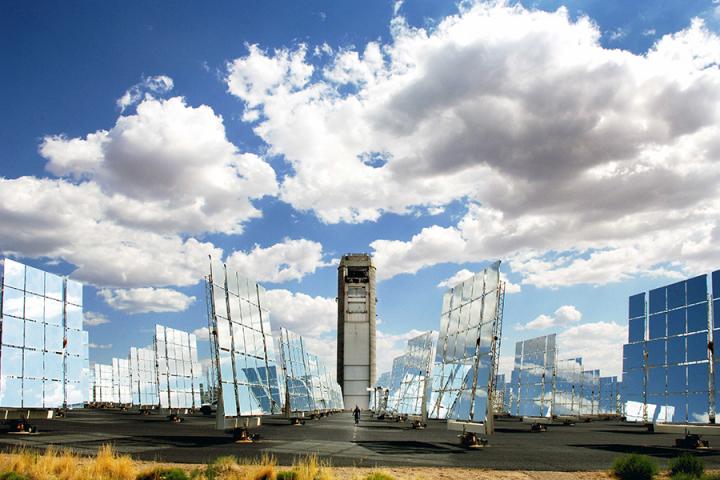 Sandia Laboratories Solar Tower testing facilities IMAGE @ Sandia National Laboratory