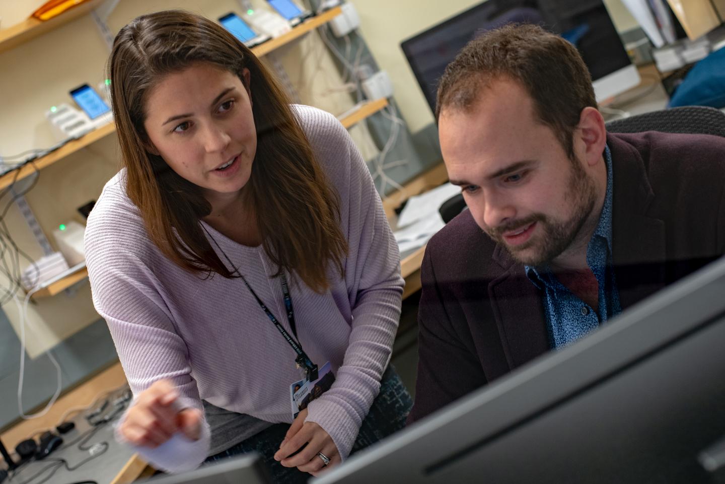 University of Vermont Researchers Ellen and Ryan Mcginnis