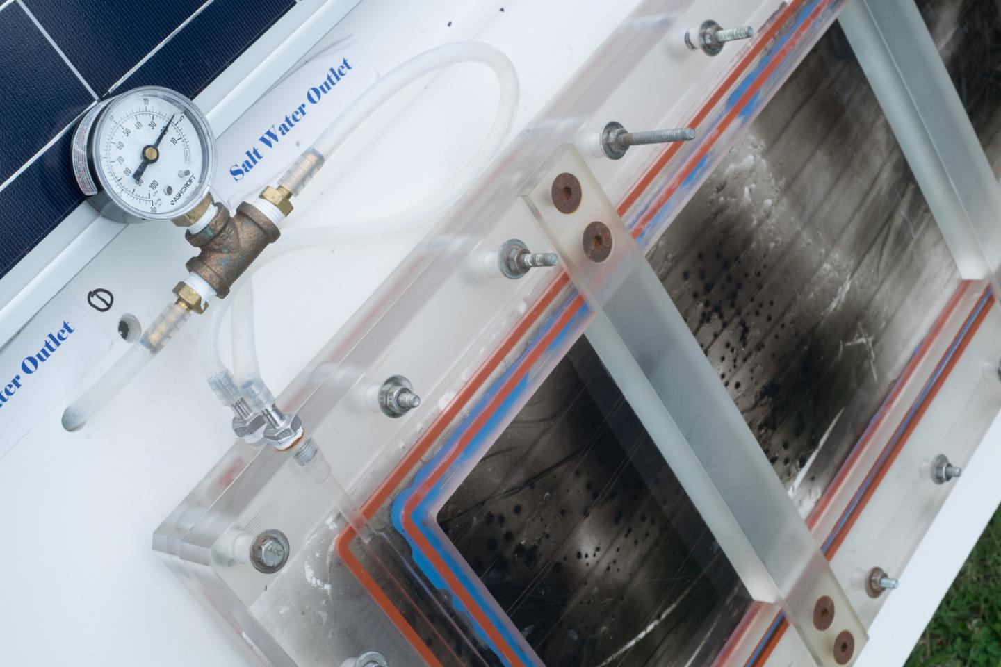 Rice University's Solar Desalination Prototype
