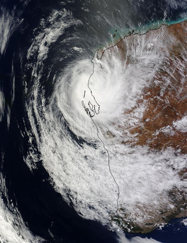 Terra Satellite Image of Olwyn